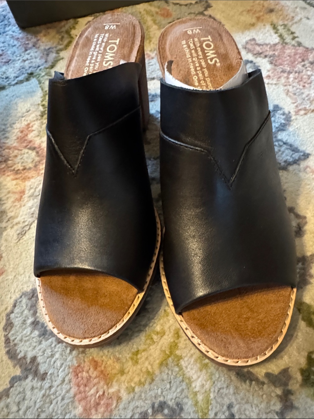 Toms black mules - majorca - Picture 4 of 7